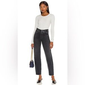 AGOLDE Tapered Baggy Jean in Shambles - 24